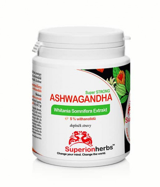Nahrungsergänzungsmittel Ashwagandha-Extrakt von Superionherbs